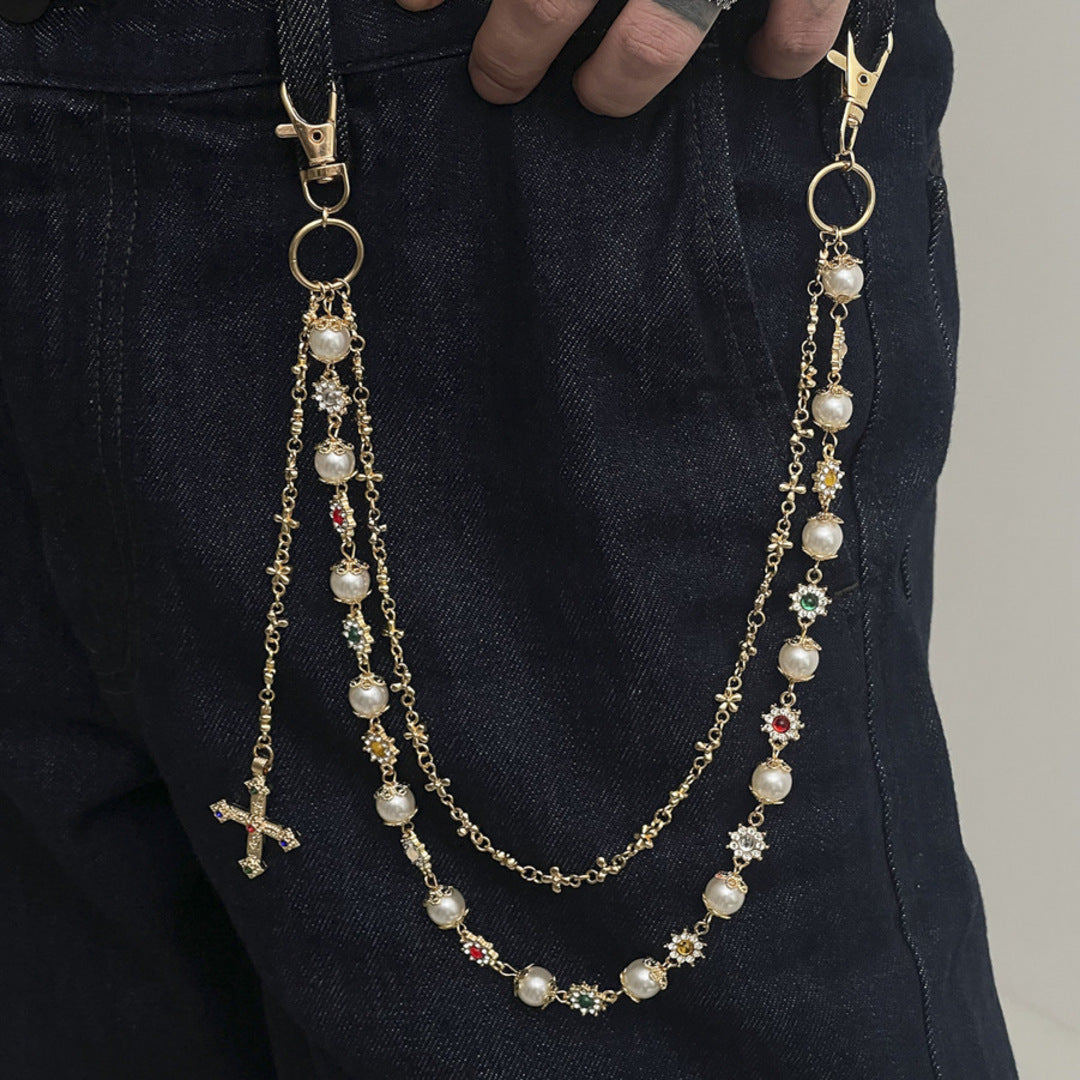 PEARL WAIST CHAIN