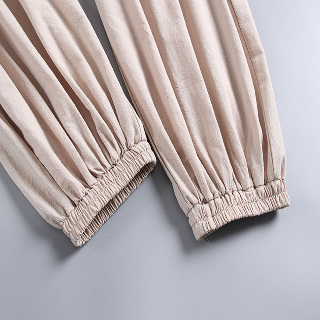 Linen Jogger Pants