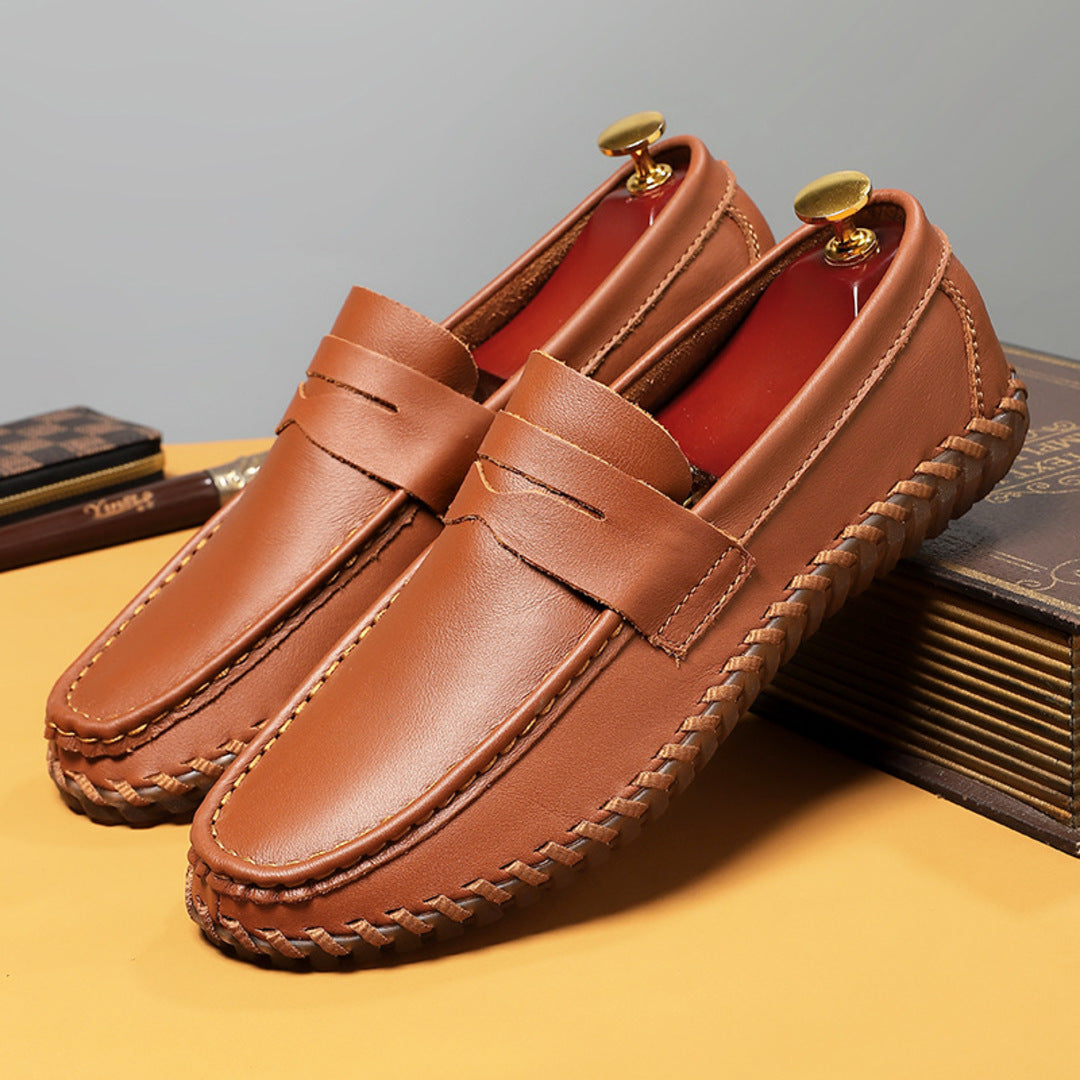 LUXURIOUS GENUINE LEATHER LOAFERS