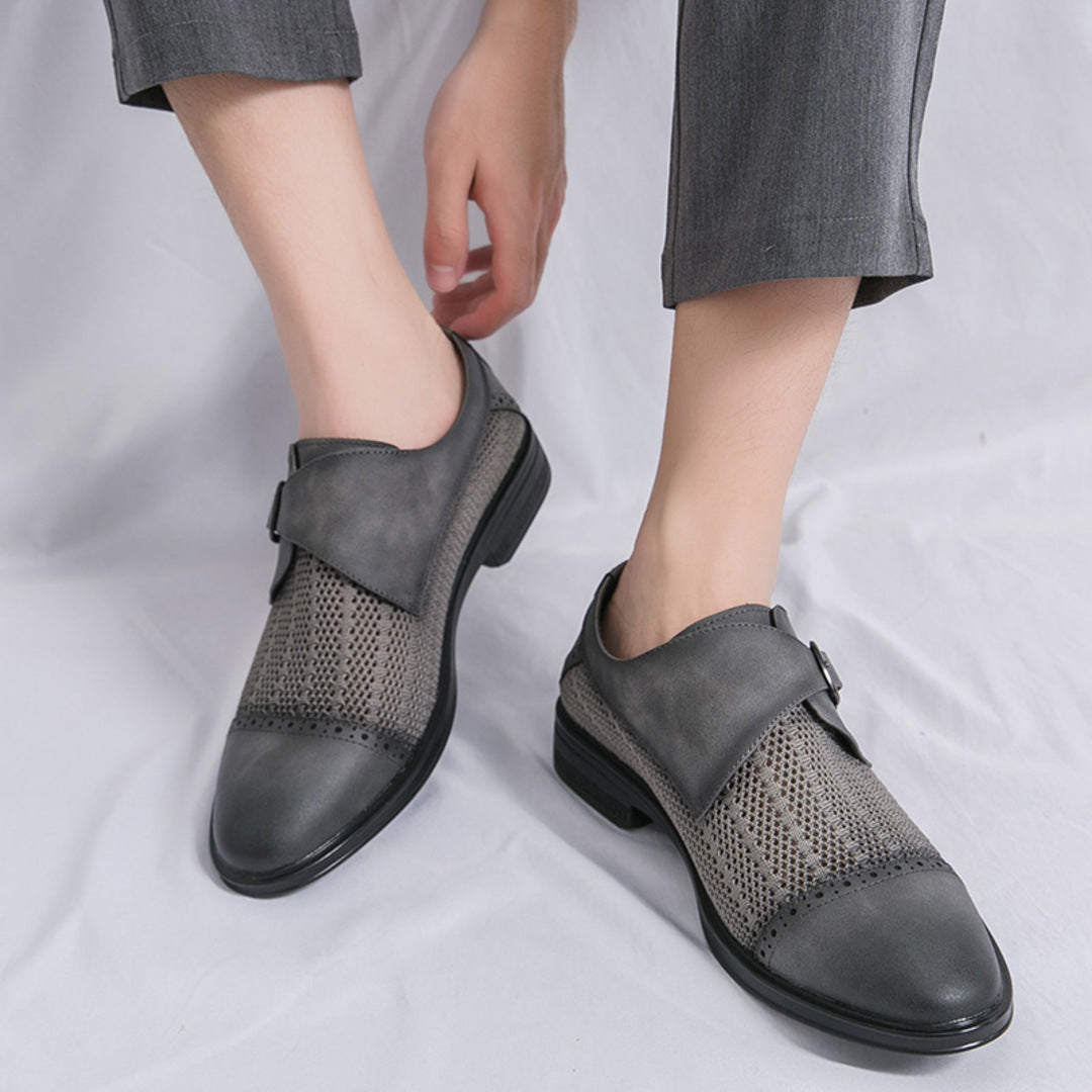 BREATHABLE LEATHER LOAFERS