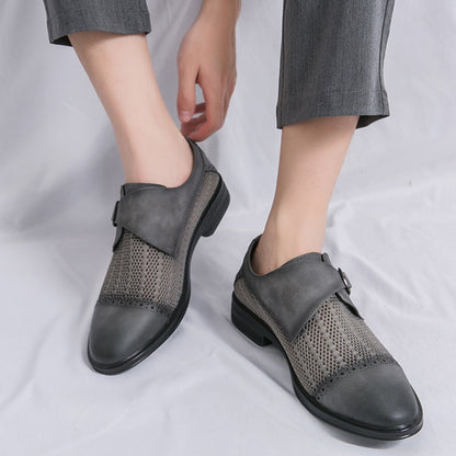 BREATHABLE LEATHER LOAFERS