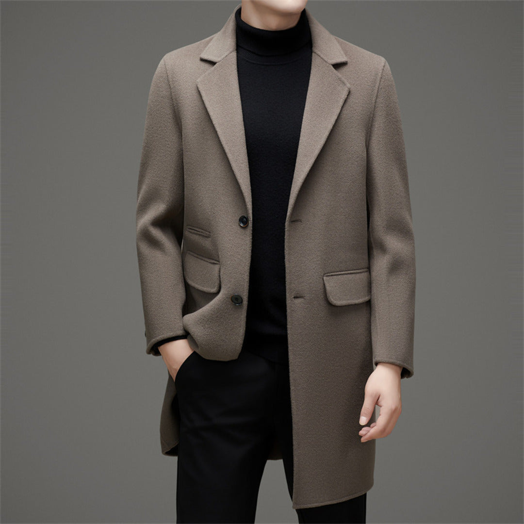 Luxury Wool Long Coat