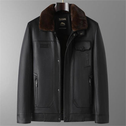 Leather Winter Jacket