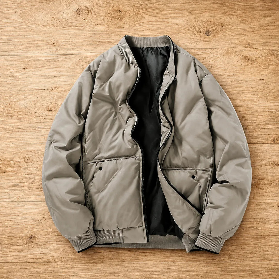 Padded Casual Bomber Jacket