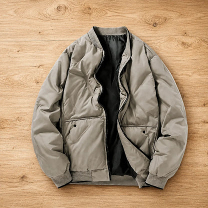 Padded Casual Bomber Jacket