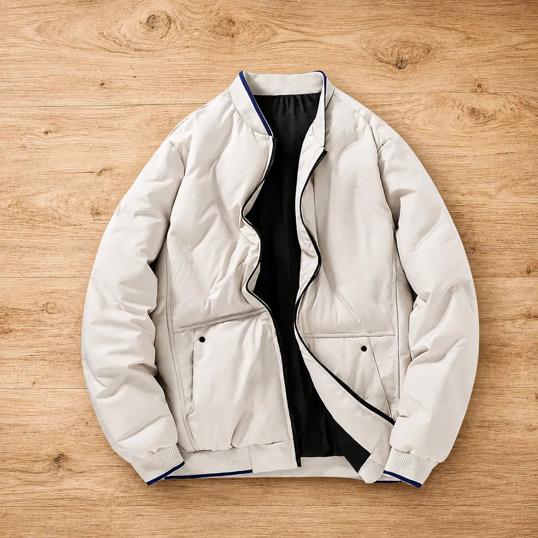 Padded Casual Bomber Jacket