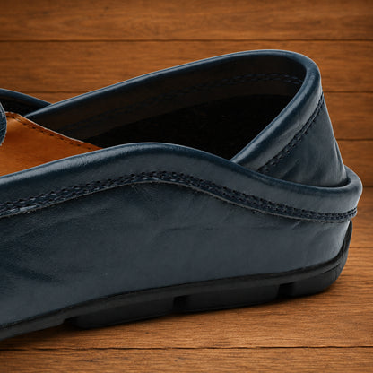 Perforated Leather Loafers