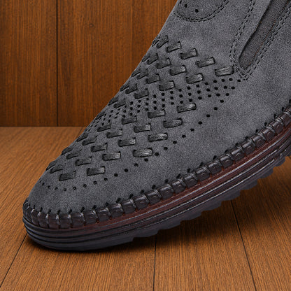 Perforated Slip-On Shoes