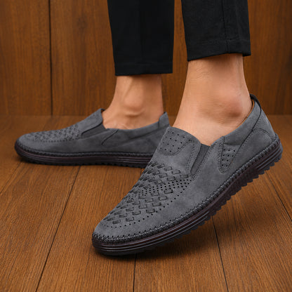 Perforated Slip-On Shoes
