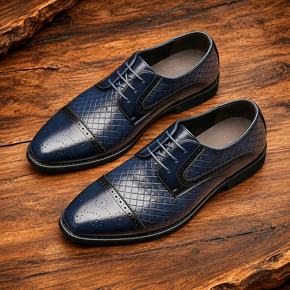 Polished Brogue Dress Shoes