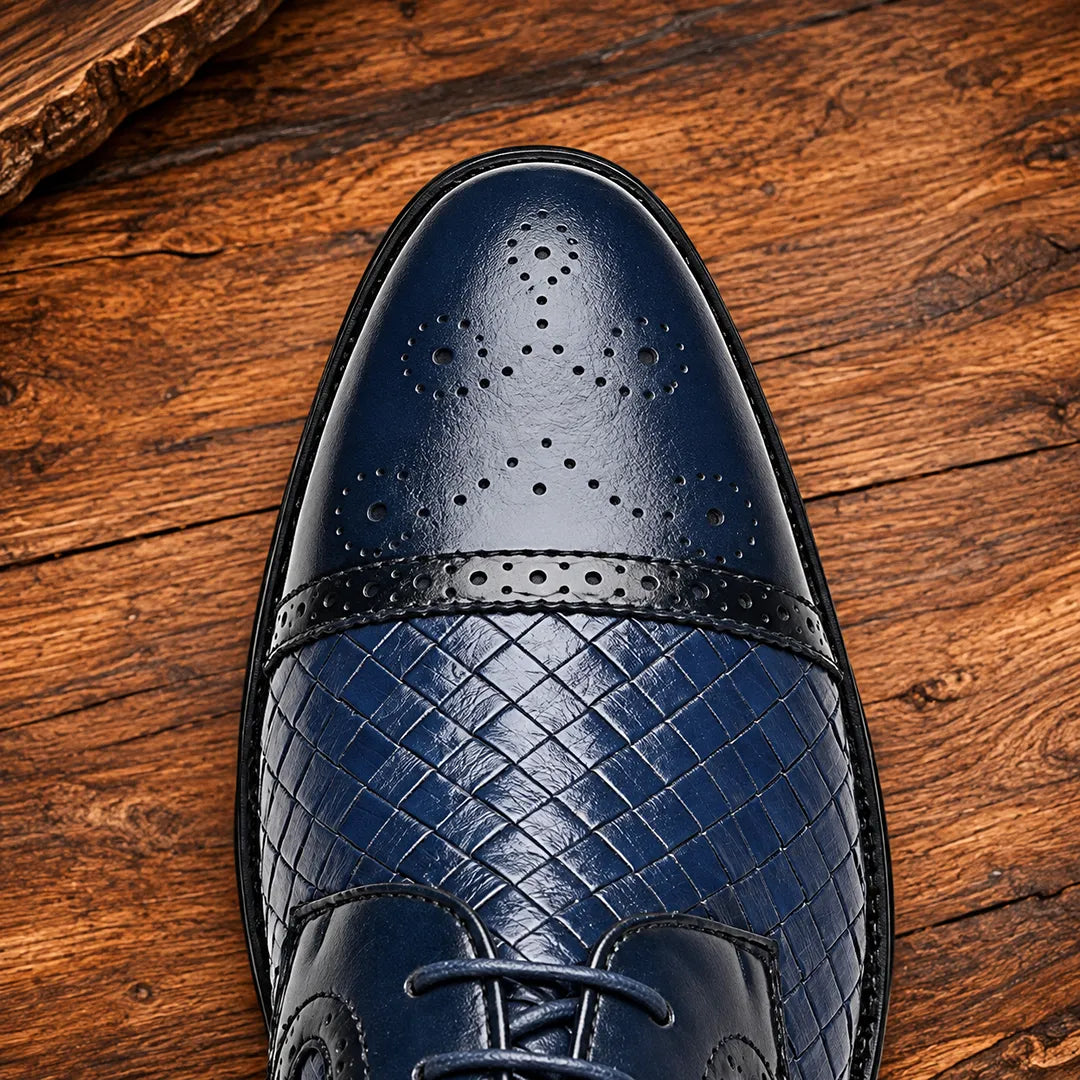 Polished Brogue Dress Shoes