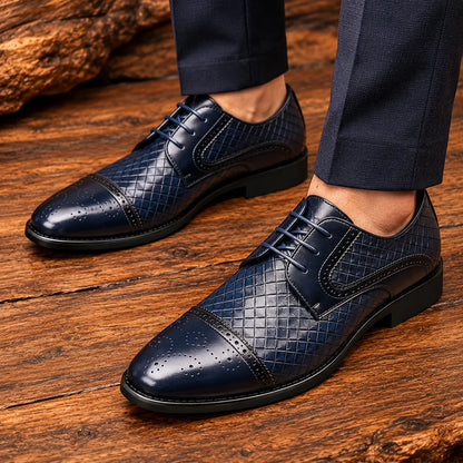 Polished Brogue Dress Shoes