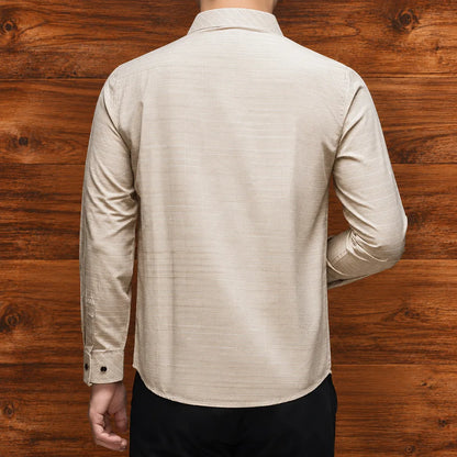 Polished Casual Long Sleeve Shirt