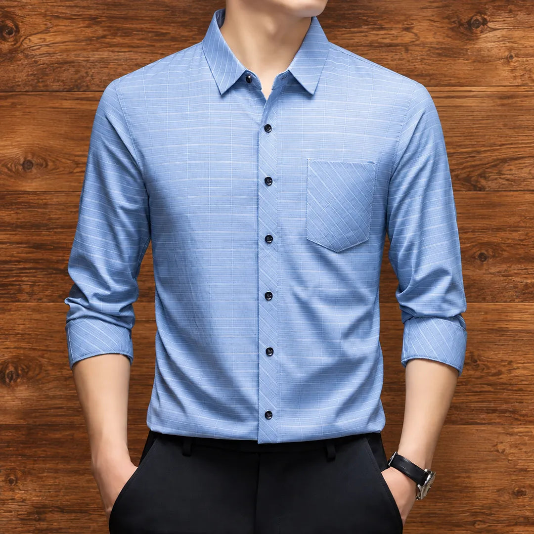Polished Casual Long Sleeve Shirt