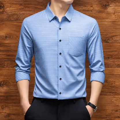 Polished Casual Long Sleeve Shirt