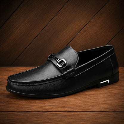 Polished Slip-On Loafers