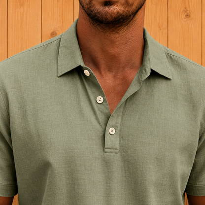 Classic Textured Polo Shirt