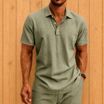 Classic Textured Polo Shirt