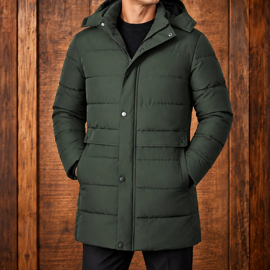 Quilted Puffer Outer Coat