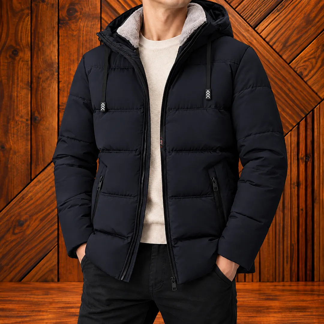 Refined Casual Puffer Jacket
