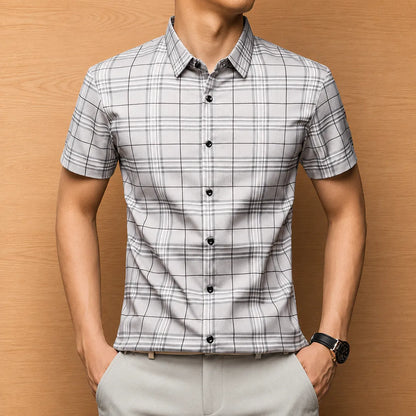 Tailored Plaid Shirt