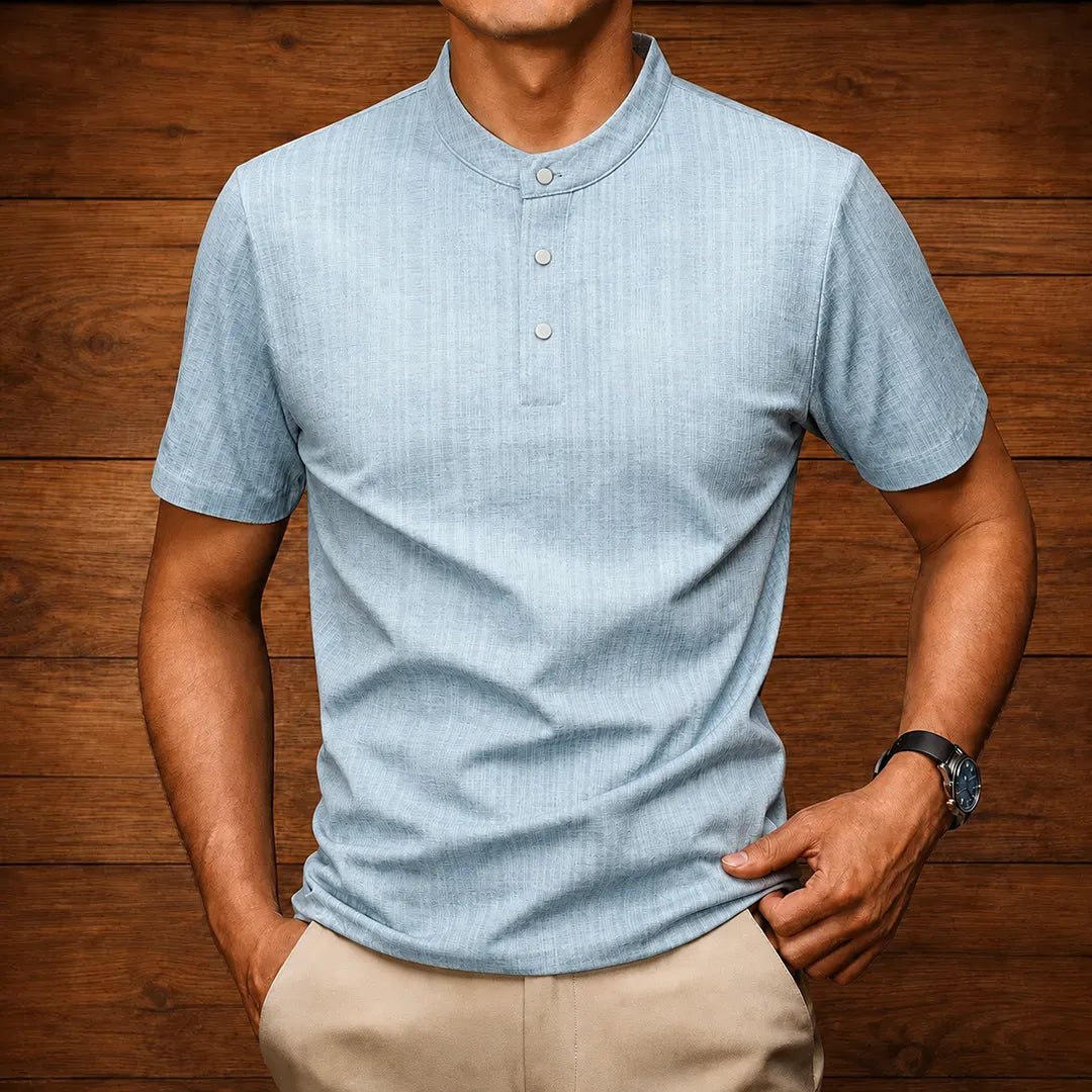 Refined Textured Casual Shirt