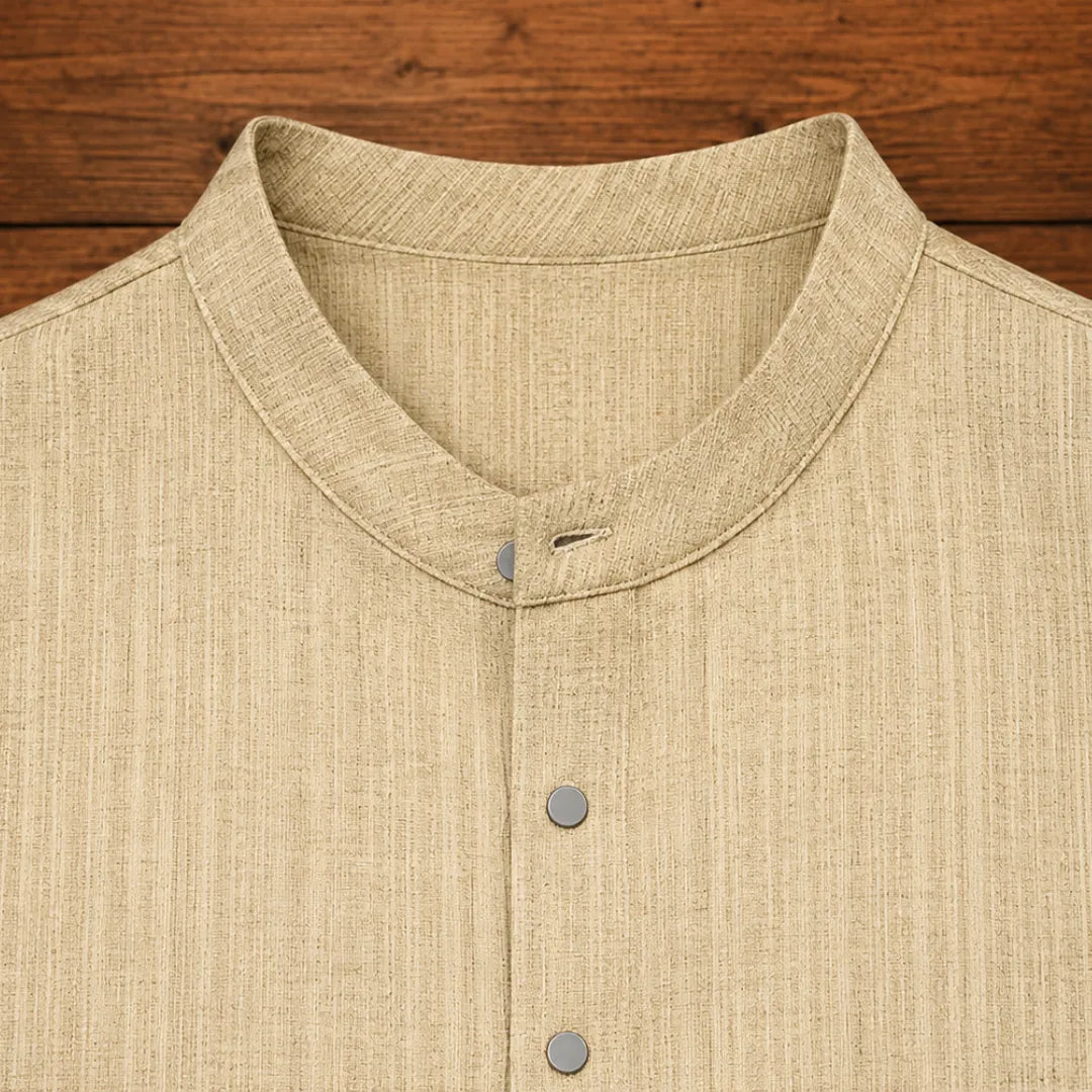 Refined Textured Casual Shirt