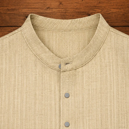 Refined Textured Casual Shirt