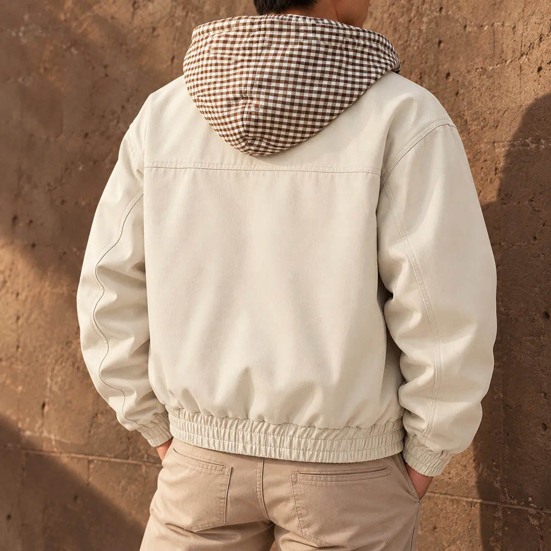 Relaxed Hooded Jacket