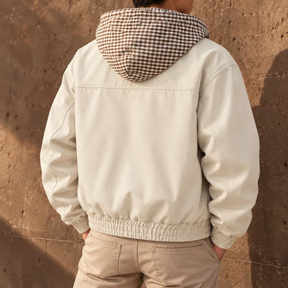 Relaxed Hooded Jacket