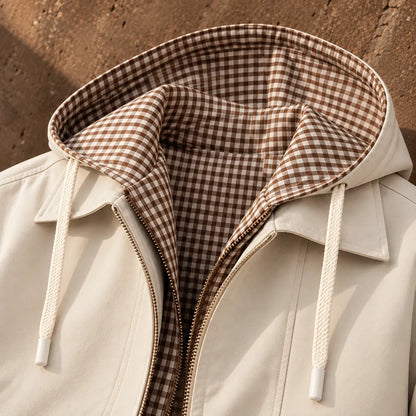 Relaxed Hooded Jacket