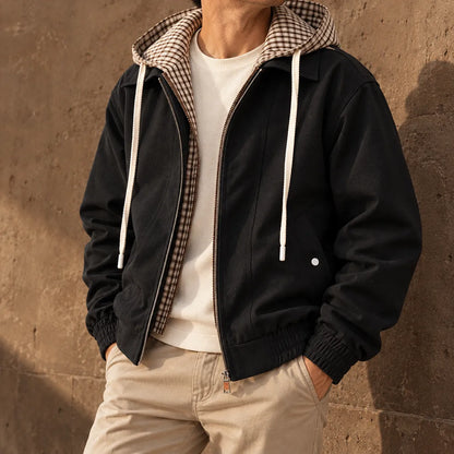 Relaxed Hooded Jacket