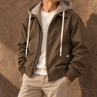 Relaxed Hooded Jacket