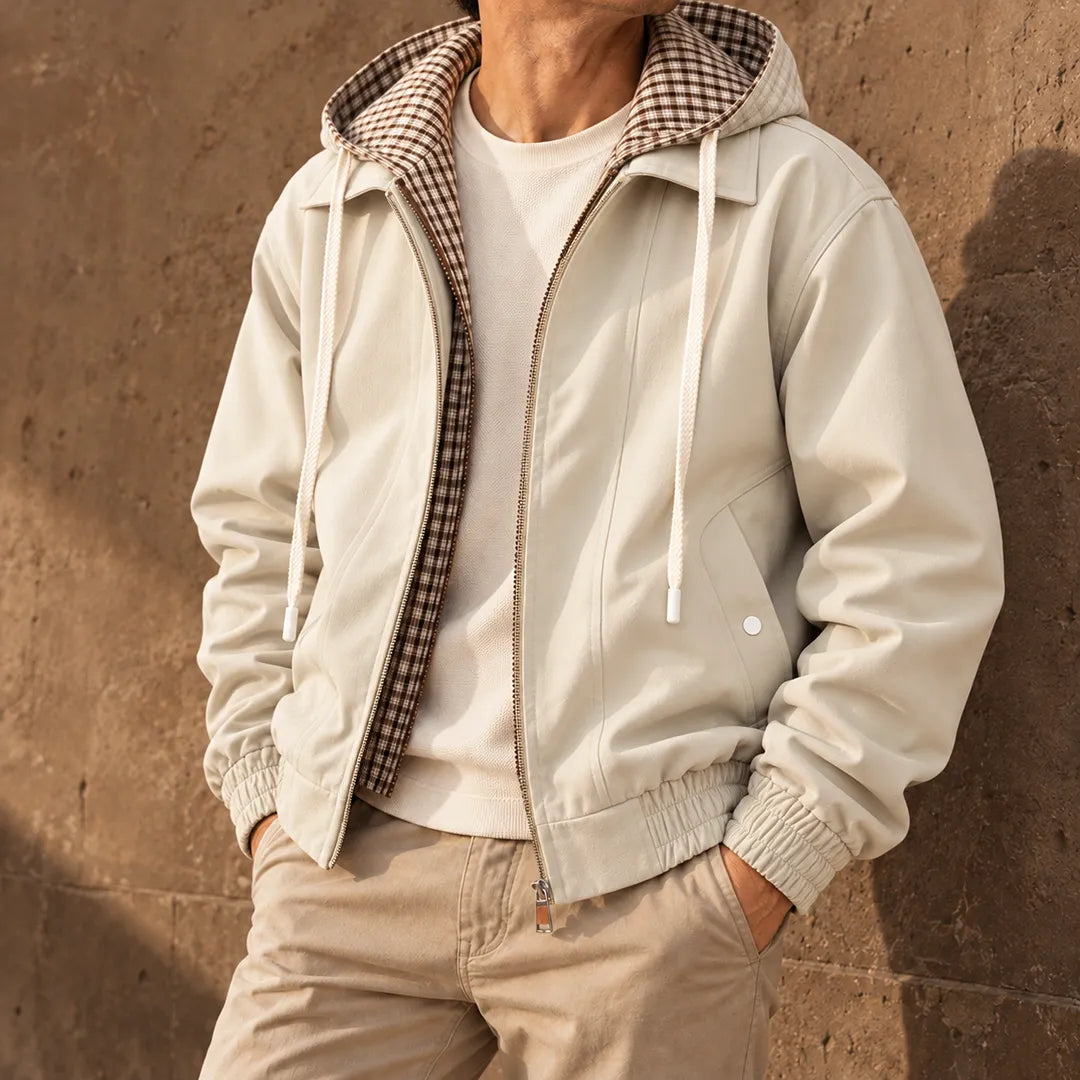 Relaxed Hooded Jacket
