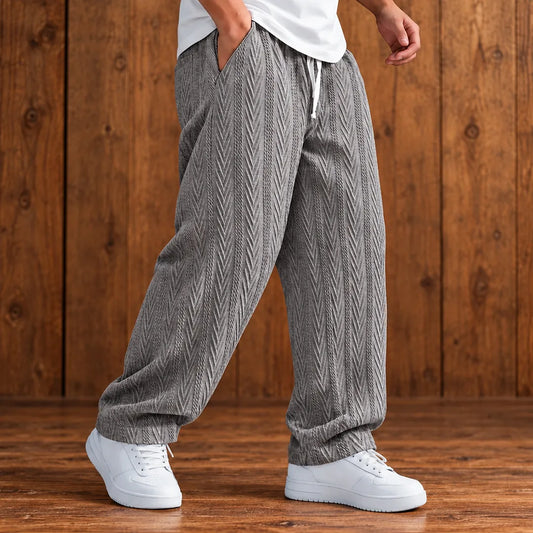 Relaxed Patterned Pants