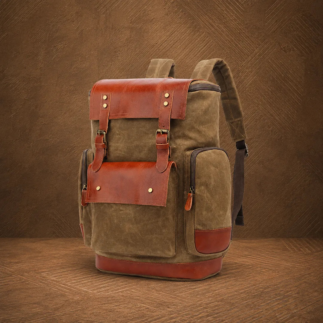 Retro Canvas Backpack