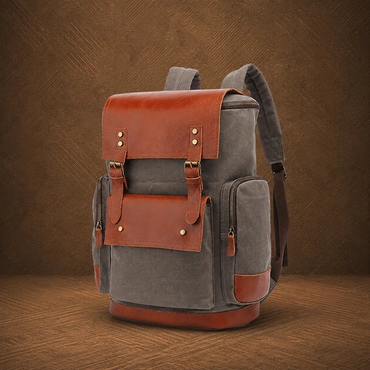 Retro Canvas Backpack