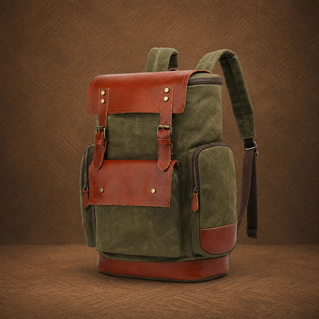 Retro Canvas Backpack