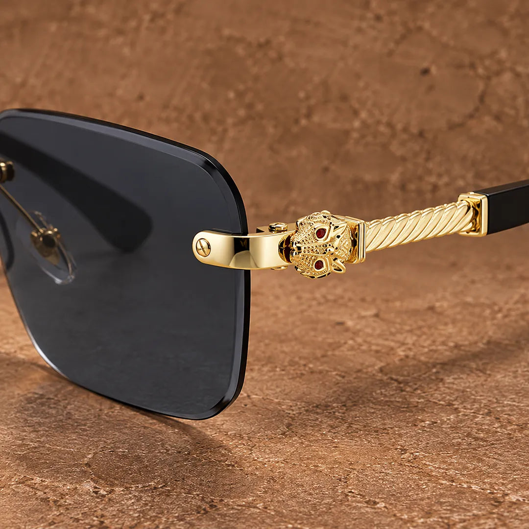 Rimless Gradient Sunglasses