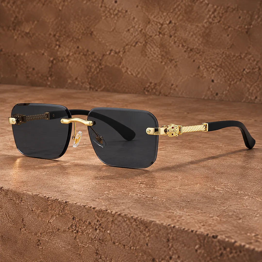 Rimless Gradient Sunglasses
