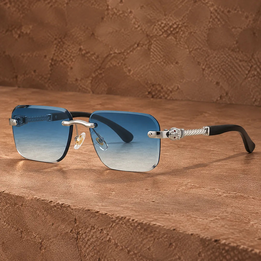 Rimless Gradient Sunglasses