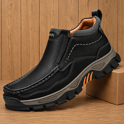 Rugged Comfort Slip-On Shoes