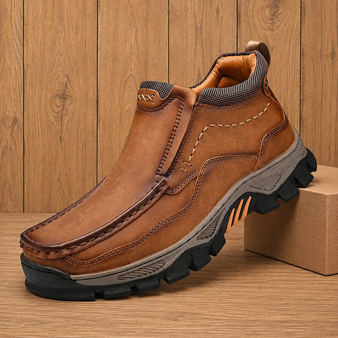 Rugged Comfort Slip-On Shoes