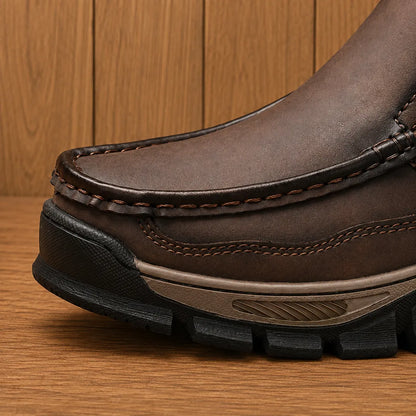 Rugged Comfort Slip-On Shoes