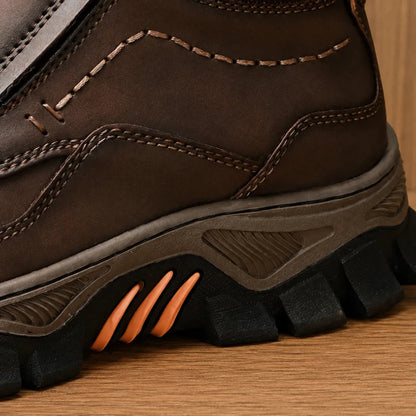Rugged Comfort Slip-On Shoes
