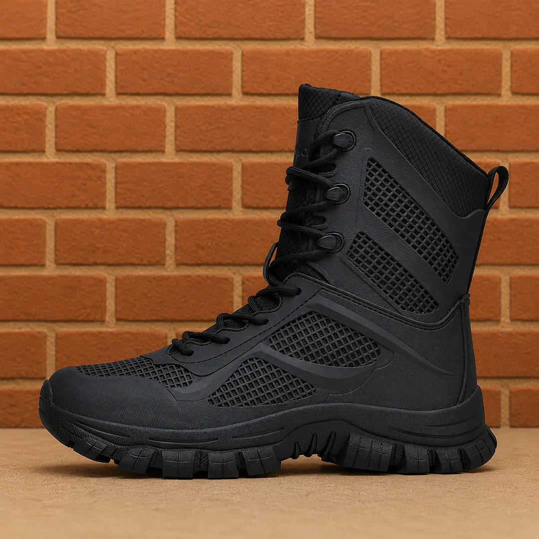 Rugged Fit High-Top Boots