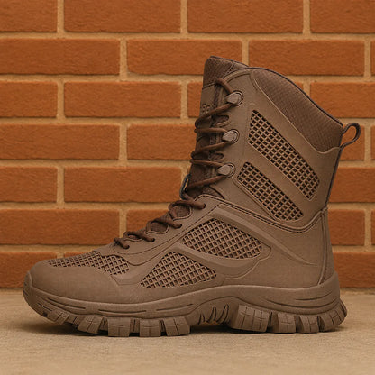 Rugged Fit High-Top Boots
