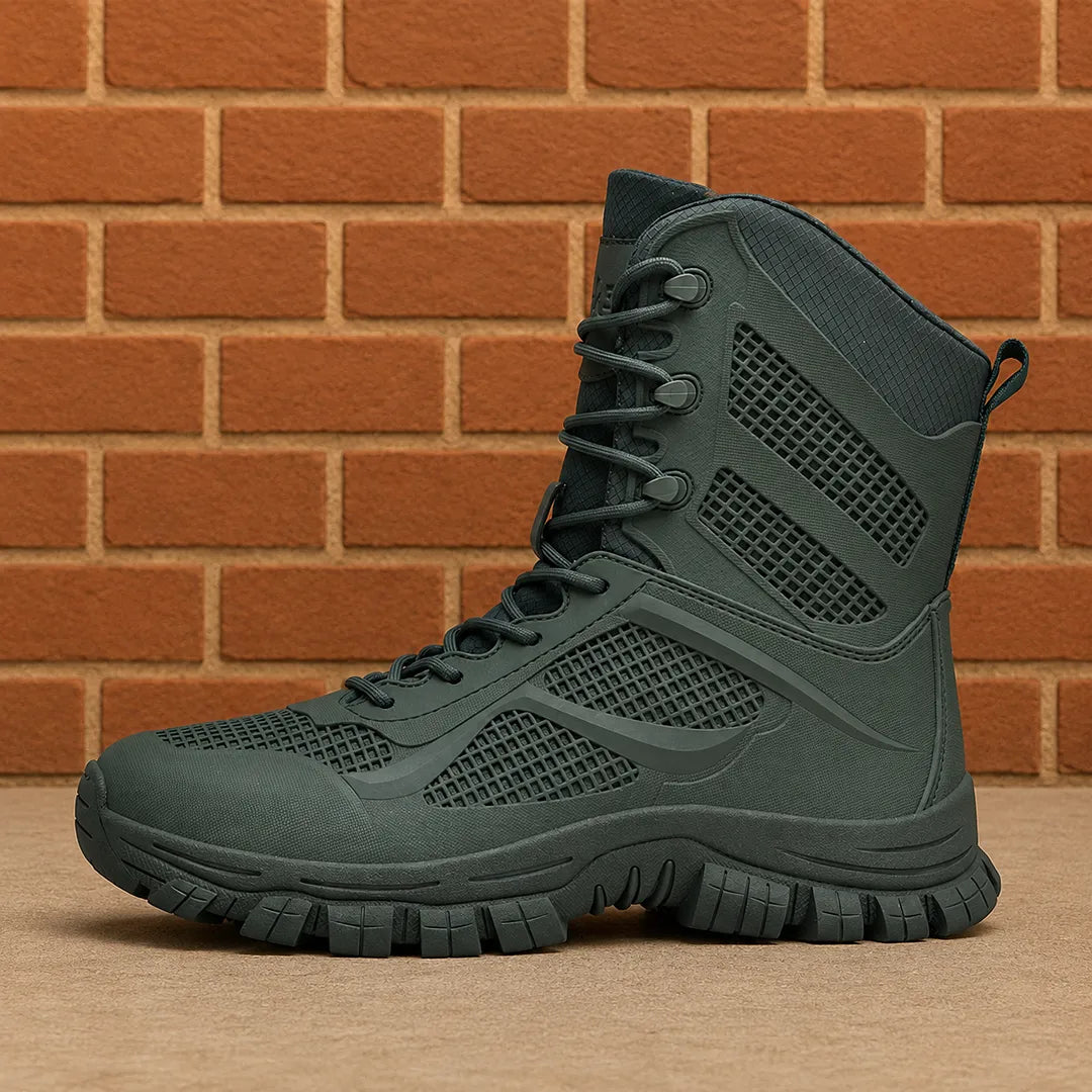 Rugged Fit High-Top Boots