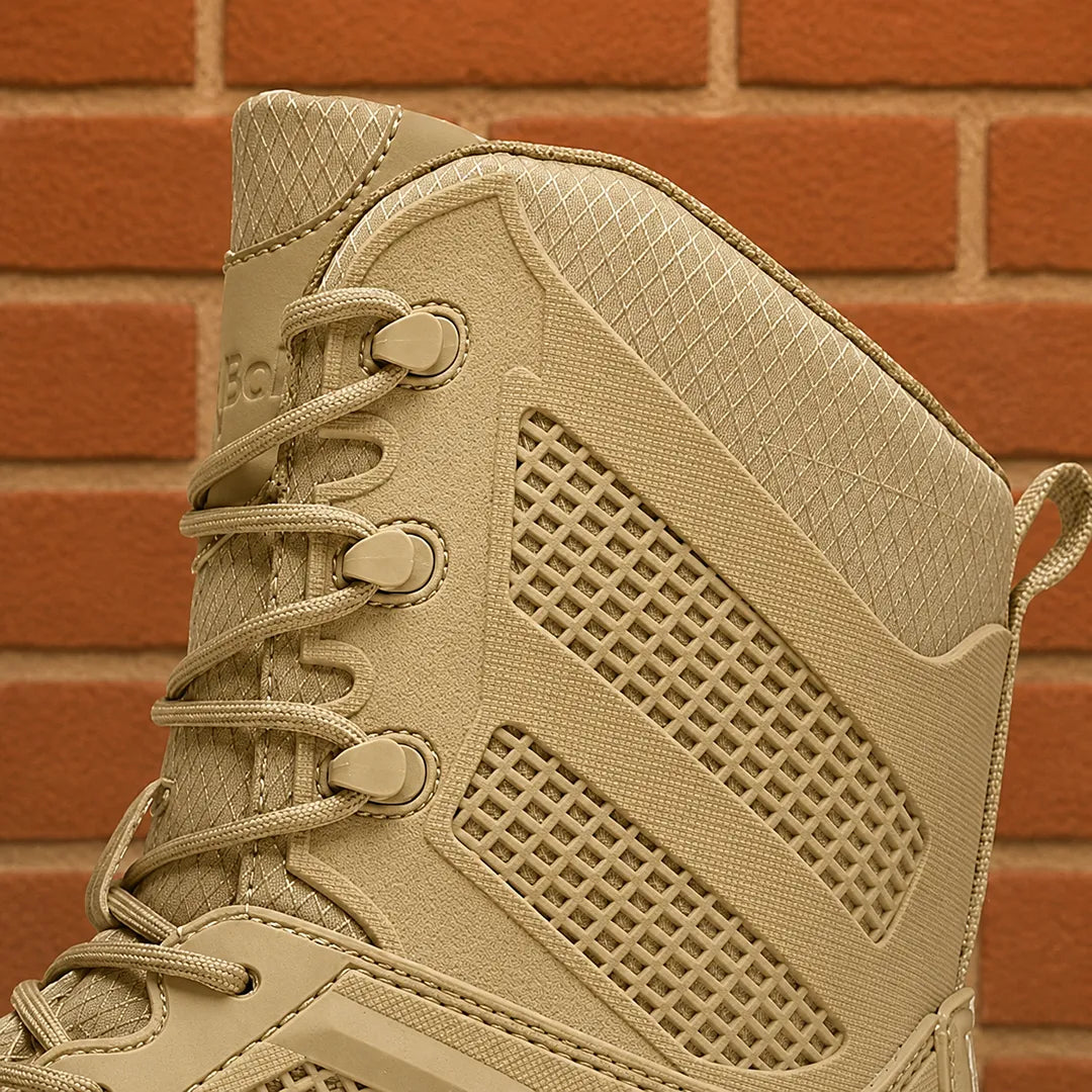 Rugged Fit High-Top Boots