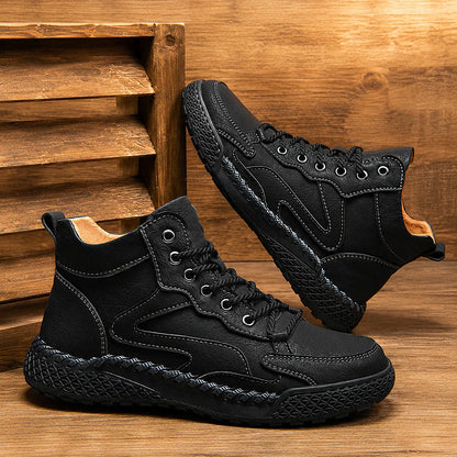 Rugged High Top Boots